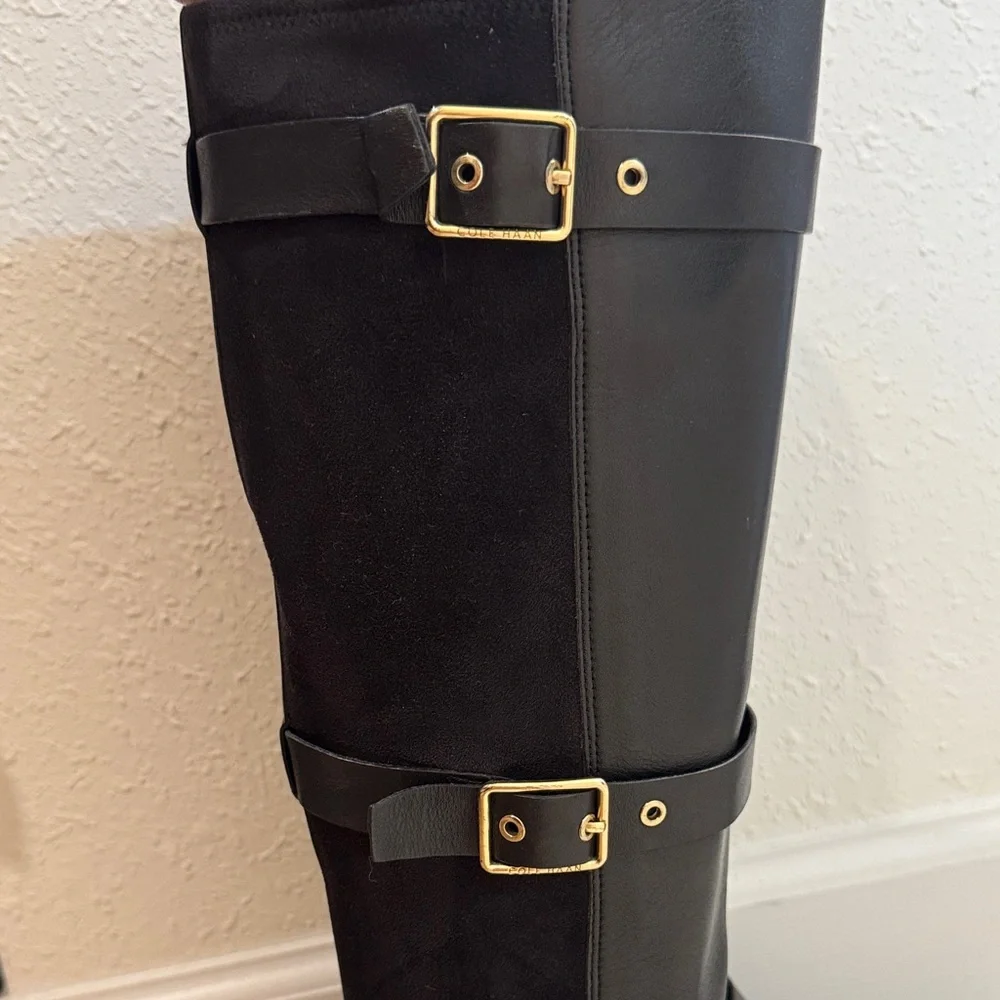 Cole Haan Black Boots. Size 10. - Picture 4 of 7